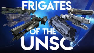 Frigates of the UNSC  Halo Ship Breakdowns [upl. by Willow439]