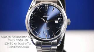 Omega Seamaster Aqua Terra 250280 [upl. by Sinnek297]