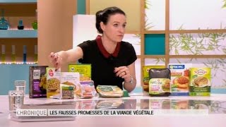 Les fausses promesses de la viande végétale  Le Magazine de la santé [upl. by Iago955]