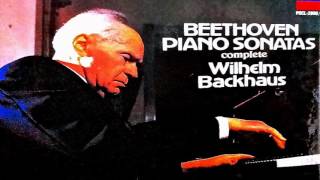 Beethoven  The Complete 32 Piano Sonatas  Presentation reference recording  Wilhelm Backhaus [upl. by Eylk423]