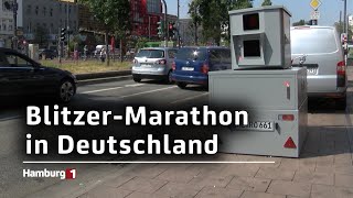 BlitzerMarathon in Deutschland In dieser Woche wird auch in Hamburg viel geblitzt [upl. by Alliw]