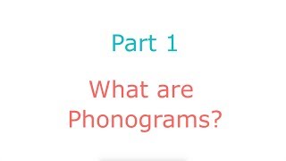 What are Phonograms [upl. by Akemal]