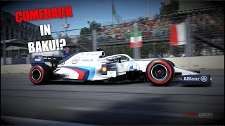 COMEBACK in BAKU  F1 2020 MyTeam  S1R8 [upl. by Ramsey]