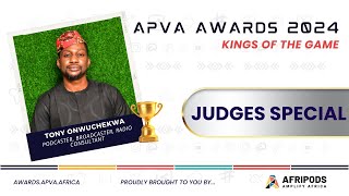 Judges Special with TonyDoe APVA Awards 2024 [upl. by Zehc]