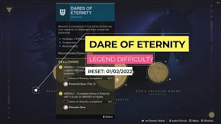 Destiny 2  Blight Destroyed Fateful Spin Triumph  Dares of Eternity Legend Difficulty Week 9 [upl. by Weinreb]