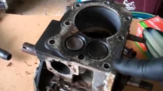 Briggs and Stratton Engine Disassembly Part 1 of 2 [upl. by Akere]