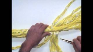 Yale Cordage Single Braid Tuck Eye Splice Video [upl. by Publea]