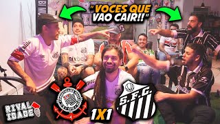 React Corinthians 1x1 Santos  Melhores momentos  Gols  Brasileirão [upl. by Ramed]