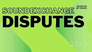 What to do about Soundexchange disputes [upl. by Klina902]