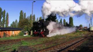 Eisenbahnen zwischen Erzgebirge und Rügen 14 Steam Trains  Züge  Dampfloks [upl. by Schapira]