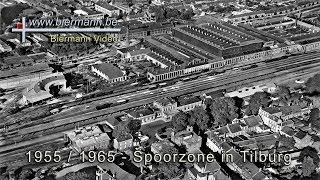 Reconstructie van de Spoorzone Tilburg 1955  1965 [upl. by Hillegass744]