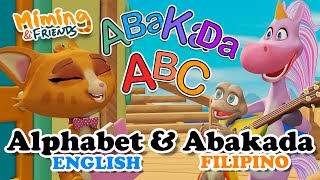 Alphabet and Abakada  English Filipino  ABC Baybayin Preschool Lesson  Original Pinoy Animation [upl. by Lamont]