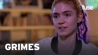 Grimes Says Visions Has Filler Material Compared To Art Angels  Fuse [upl. by Tierell]