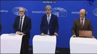 European parlementCovid 19 Vaccin  Press conference [upl. by York]