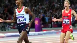 Mo Farah Wins Mens 5000m Gold Medal 2012 London Olympics 1 [upl. by Zeculon]