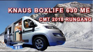 KNAUS BOXLIFE 630 ME RUNDGANG KASTENWAGEN CMT 2018 STUTTGART [upl. by Cranford178]