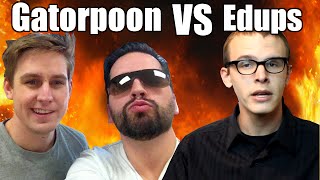 iDubbbz VS Gatorpoon Epic Crap Battle of History [upl. by Noyk]