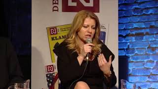 Zuzana Čaputová Z diskusie Denníka N [upl. by Trow436]