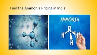 Ammonia Price Trend and Forecast [upl. by Eanat]