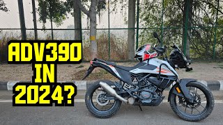 Should you buy KTM Adventure 390 in 2024  Long term review [upl. by Hnilym]