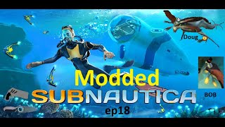 Stupid Power Cell Chargers  Modded Subnautica ep18 [upl. by Enilecram]