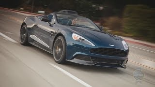 2014 Aston Martin Vanquish Volante  Review and Road Test [upl. by Hurlow]