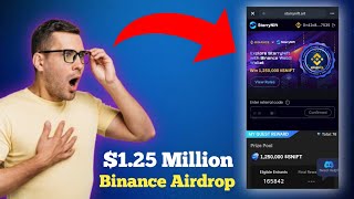 Binance 125M Aidrop 5050 Profit from Unlimited Account Binance Airdrop [upl. by Affra]