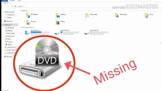 DVD Drive Missing windows 10 Eazy Solved [upl. by Latrena545]