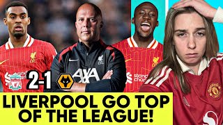 Liverpool Are Serious Title Contenders Gravenberch Is Genius Liverpool 21 Wolves Reaction [upl. by Atiluj718]