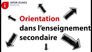 Lorientation dans lenseignement secondaire [upl. by Tally]