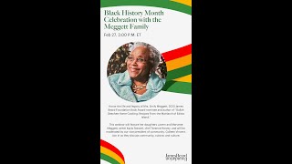 James Beard Foundation Celebrates Black History Month featuring the Meggett family [upl. by Remliw]