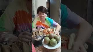 enjoy eating crabssabaand star apple [upl. by Ardnaiek]