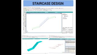 Staircase Design In Staad pro [upl. by Musa43]