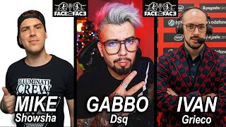 MIKE SHOWSHA e GABBO DSQ a CONFRONTO FACE2FACE Intervista Completa [upl. by Ahsineg385]