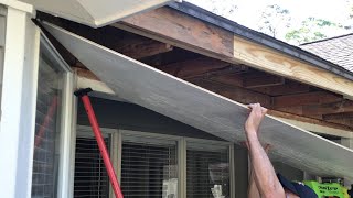 Effortless Fascia amp Soffit Replacement Without Removing Drip Edge  Paul Ricalde [upl. by Reichel]