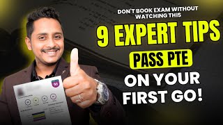 9 Expert Tips  Pass Your PTE on Your First Go  Skills PTE Academic [upl. by Anura137]