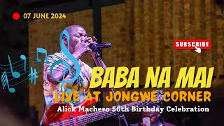 Baba naMai Live at Jongwe Corner  56th Alick Macheso Birthday Celebration [upl. by Nnagem]