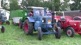 Oldtimer Traktoren Schleppertreffen im Freilandmuseum Bad Windsheim 2013 [upl. by Krell]