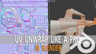 UV Unwrap Like a Pro in Blender Textools and UVPackmaster Addons [upl. by Seuqcaj414]