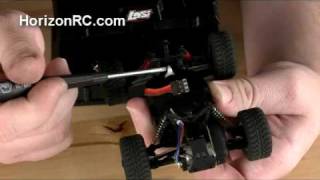 HorizonRCCom HowTo Losi 136scale Brushless Conversion [upl. by Ivory]