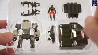 Review FR  Diaclone Reboot  DA09 Powered System Set D Type [upl. by Champaigne859]