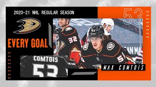 All 16 Max Comtois Goals  2021 Reg Season  NHL  ANA [upl. by Longerich]