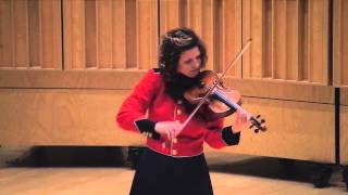 YSAYE Ballade  quotThe Presidents Ownquot Staff Sgt Karen Johnson violin [upl. by Liag332]