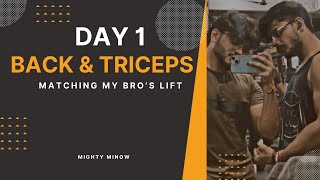 Back and Triceps  Mighty Minow [upl. by Rehtnug]