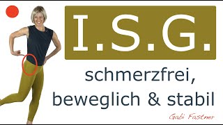 🔐17 min IliosakralgelenkISG schmerzfrei beweglich und stabil  ohne Geräte [upl. by Malony]