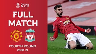 FULL MATCH  Fernandes FreeKick Wins Thriller  Man United vs Liverpool  Emirates FA Cup 202021 [upl. by Volny]