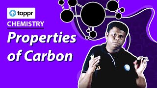 Properties of Carbon  Carbon  Class 8 Chemistry [upl. by Tallula442]