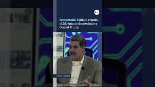 Maduro repudió el 2do intento de asesinato a Trump y le dejó un mensaje al expresidente de EEUU [upl. by Pavlov22]