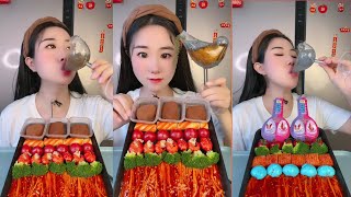 Chinese Eating MukbangFast eating show [upl. by Nauqyt209]