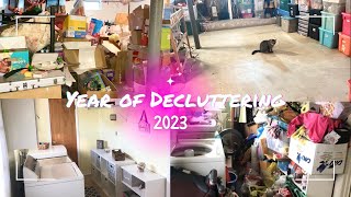 2023 Year in Review  Hoarder to Minimalist Decluttering Journey [upl. by Rennerb937]